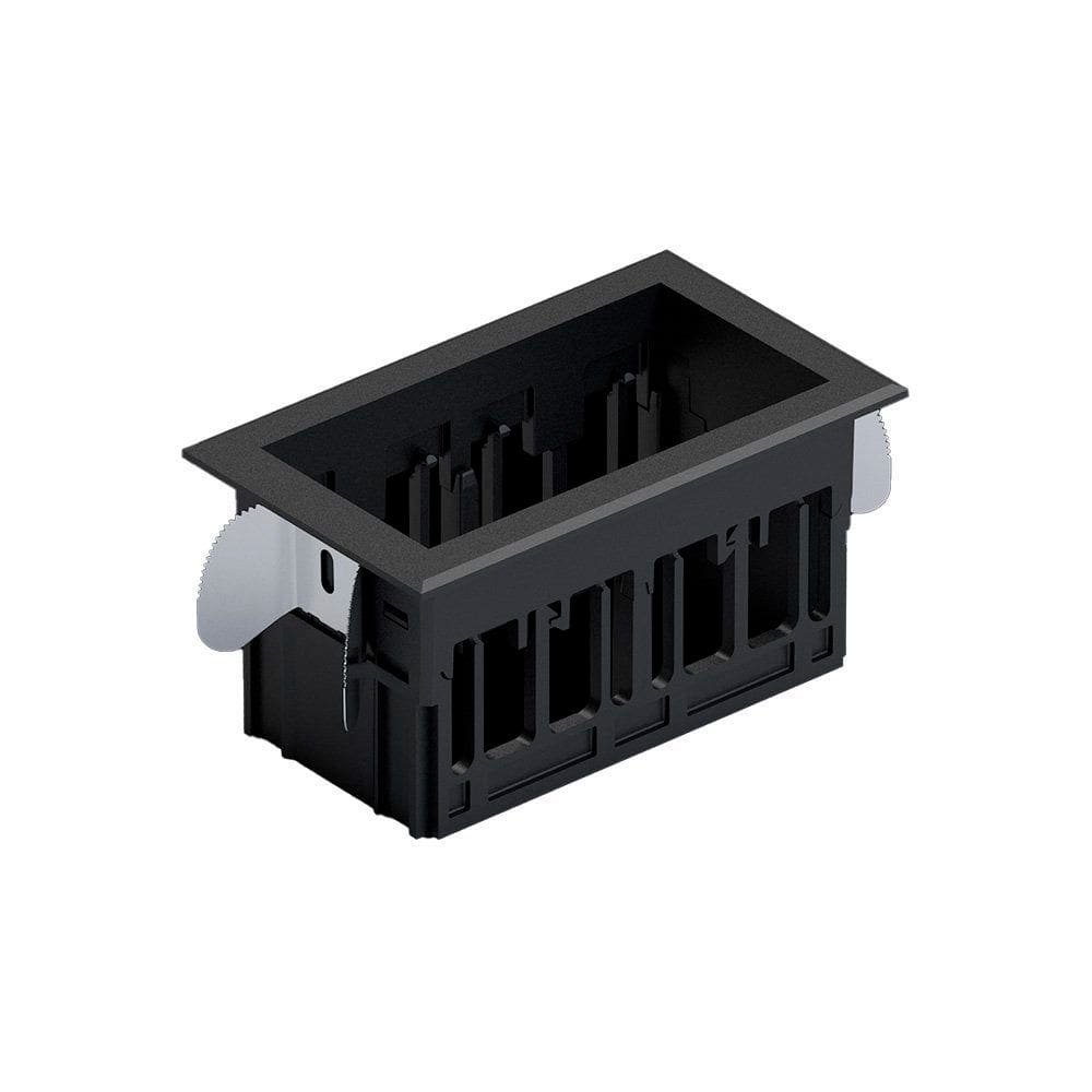 Moldura de Embutir Nordecor 6675 para 2 Módulos Tap