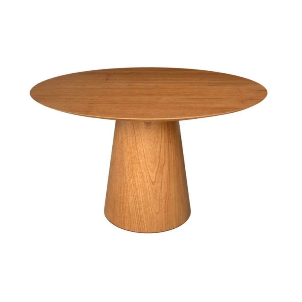 Mesa De Jantar Redonda Cone 120 Cm Cinamomo Personal Moveis Design Mesa De Jantar