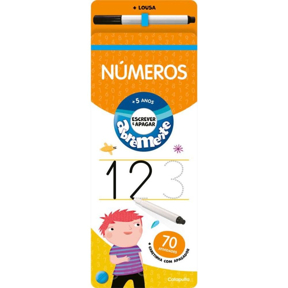 Abremente escreve e apaga: Números
