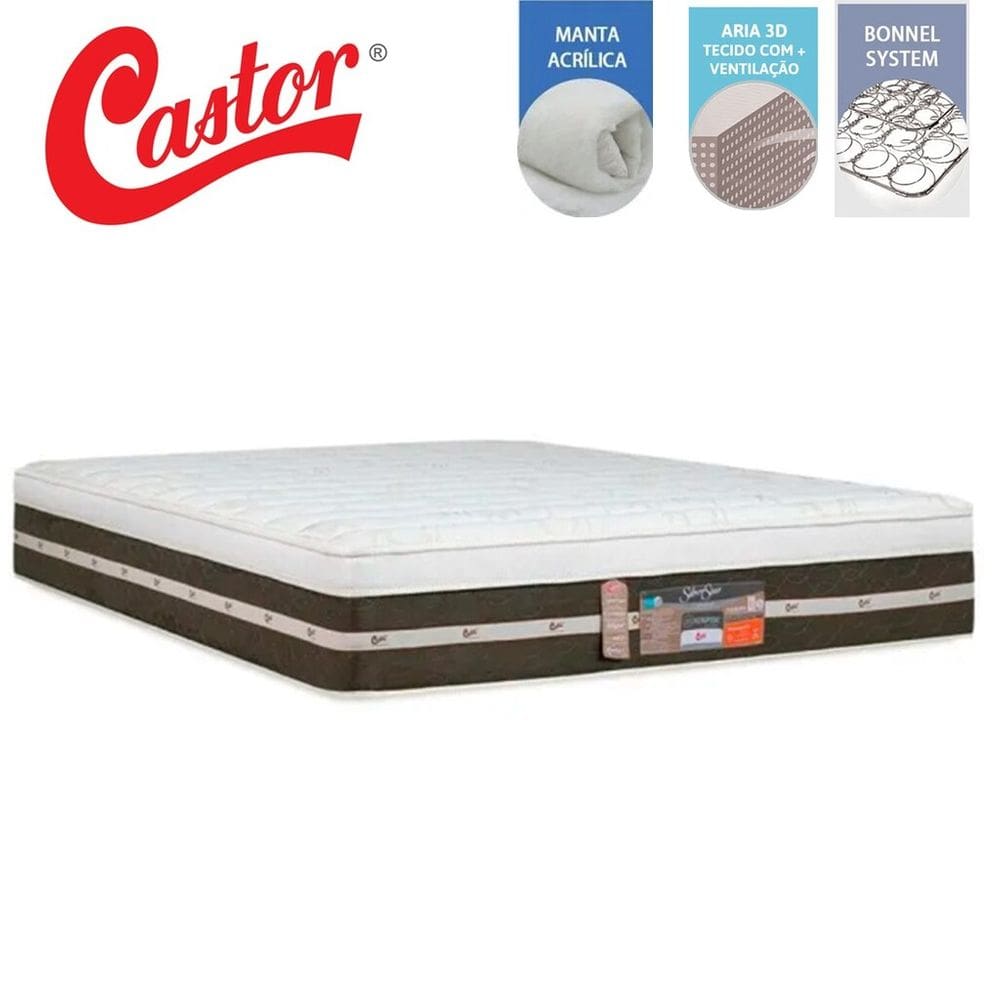 Colchão King Size Mola One Face 1,93 X 2,03 X 0,32