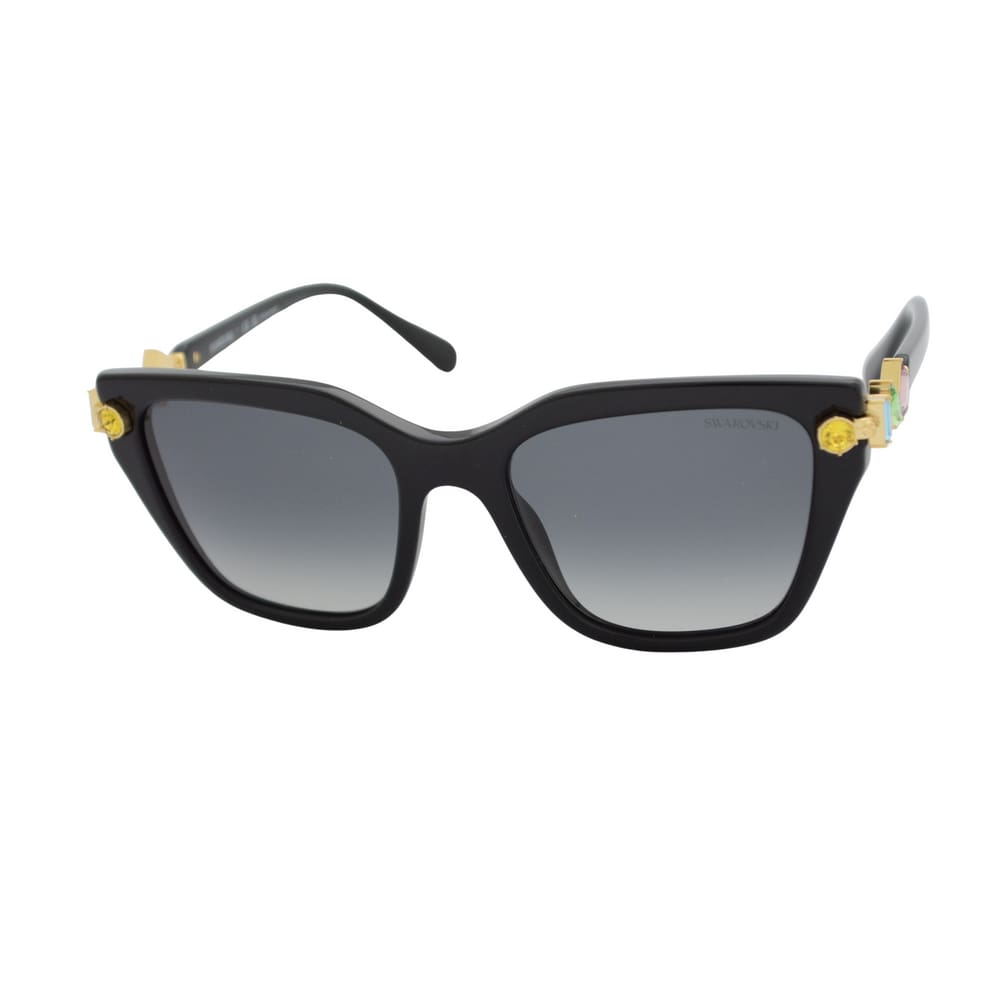 óculos de sol Swarovski mod sk6041 1001t3 polarizado