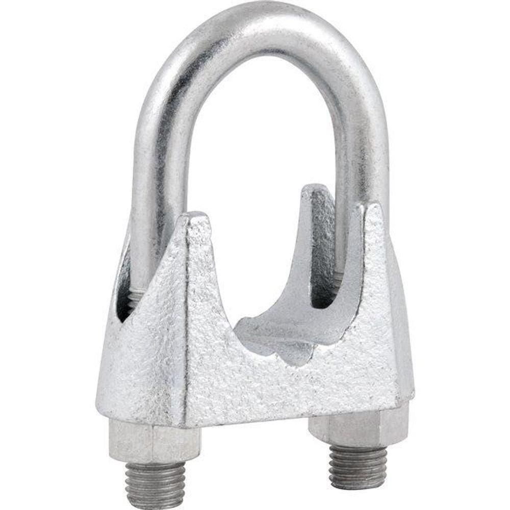 Clips Para Cabo De Aço 1.1-2” Leve Galvanizado - Vonder