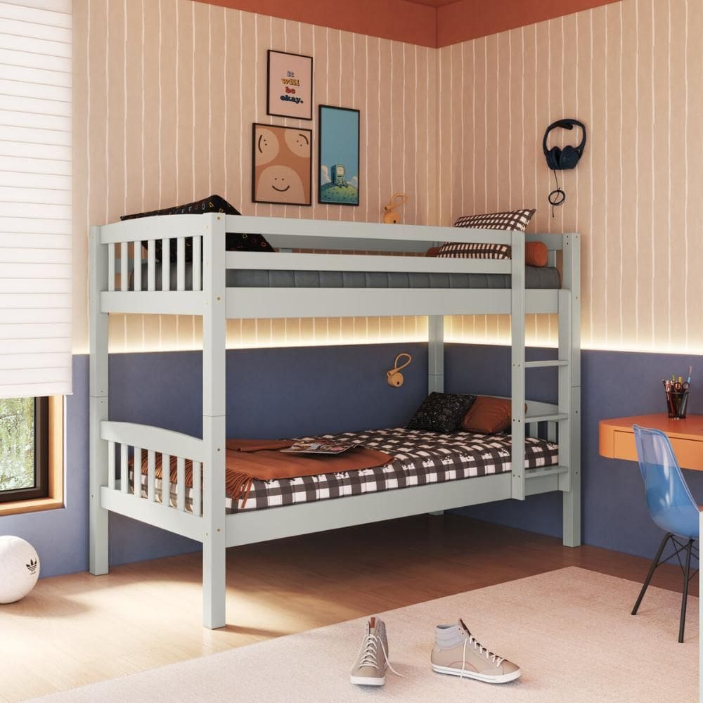 Beliche Bipartido Madeira Maciça para Colchões 188x88cm Aria Multimóveis CR35389