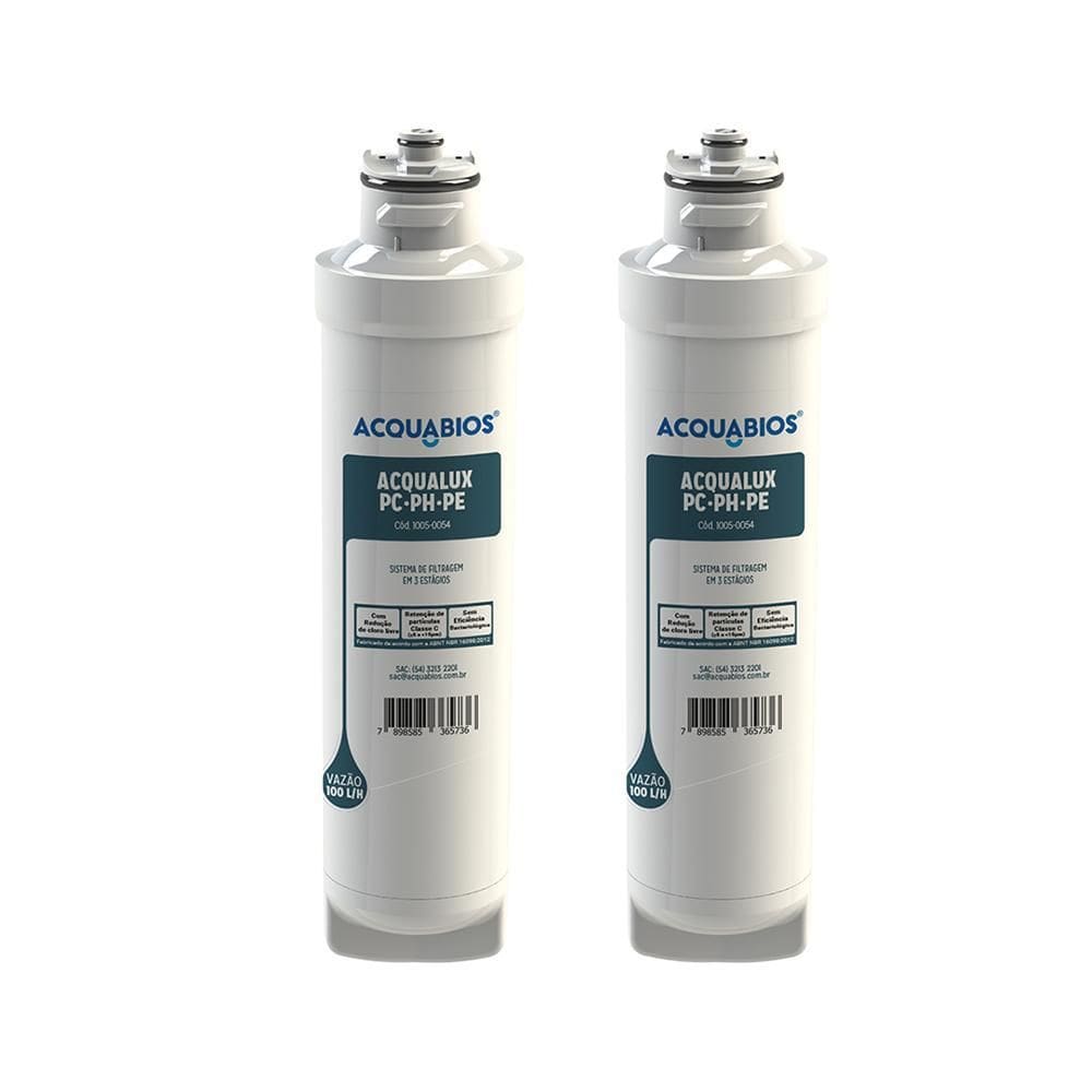 Kit 2 Refis Filtro Electrolux Pc41B Pc41X Ph41B Ph41X Pe11B