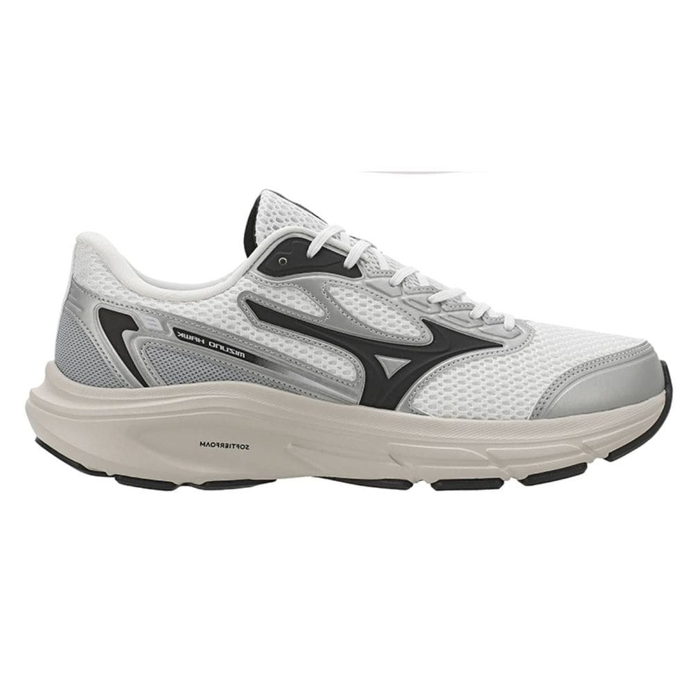 Tênis Mizuno Hawk 6 - Masculino - Branco-Preto