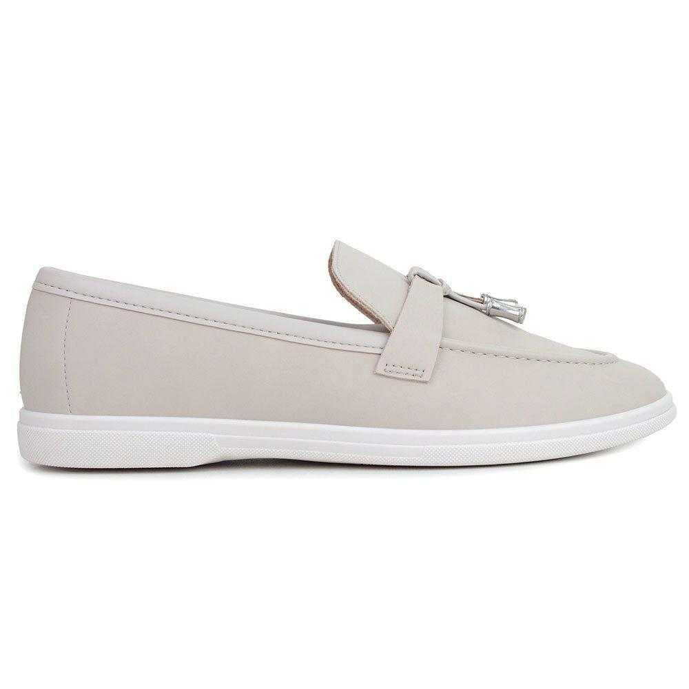 Sapato Feminino Moleca Mocassim Loafer Slip On