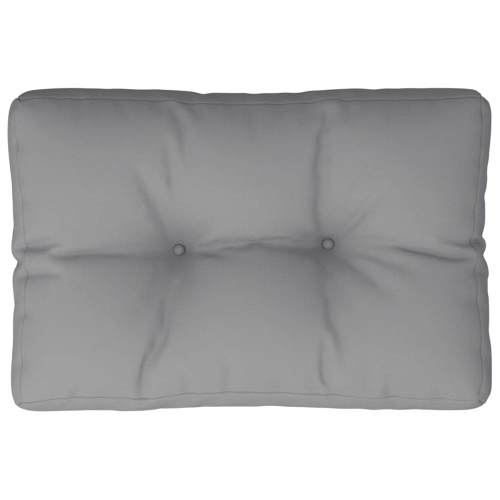 Almofada de paletes VidaXL cinza 60x40x12cm para exterior/interior