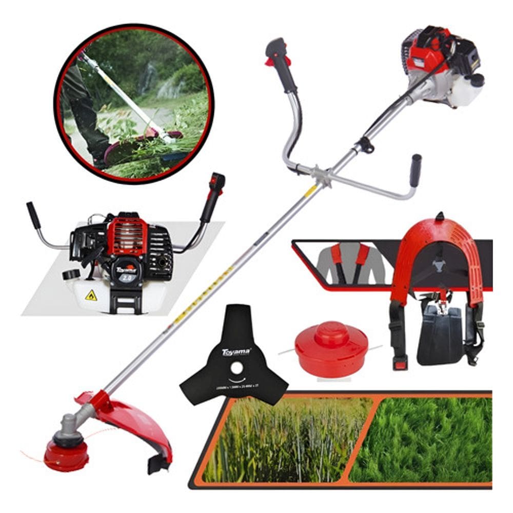 Roçadeira Gas Toyama Rt52lb 2hp Superior A Tbc40x-4s & Tbc52x