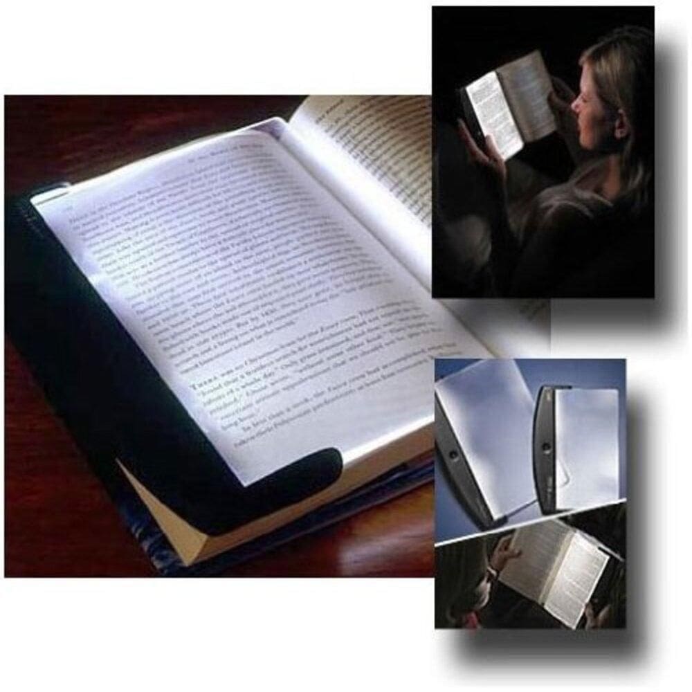 Luminaria Leitura Livro Portatil Luz Led Noturna Documentos Revistas Abajur Cama Portatil Sem Fio Light Panel