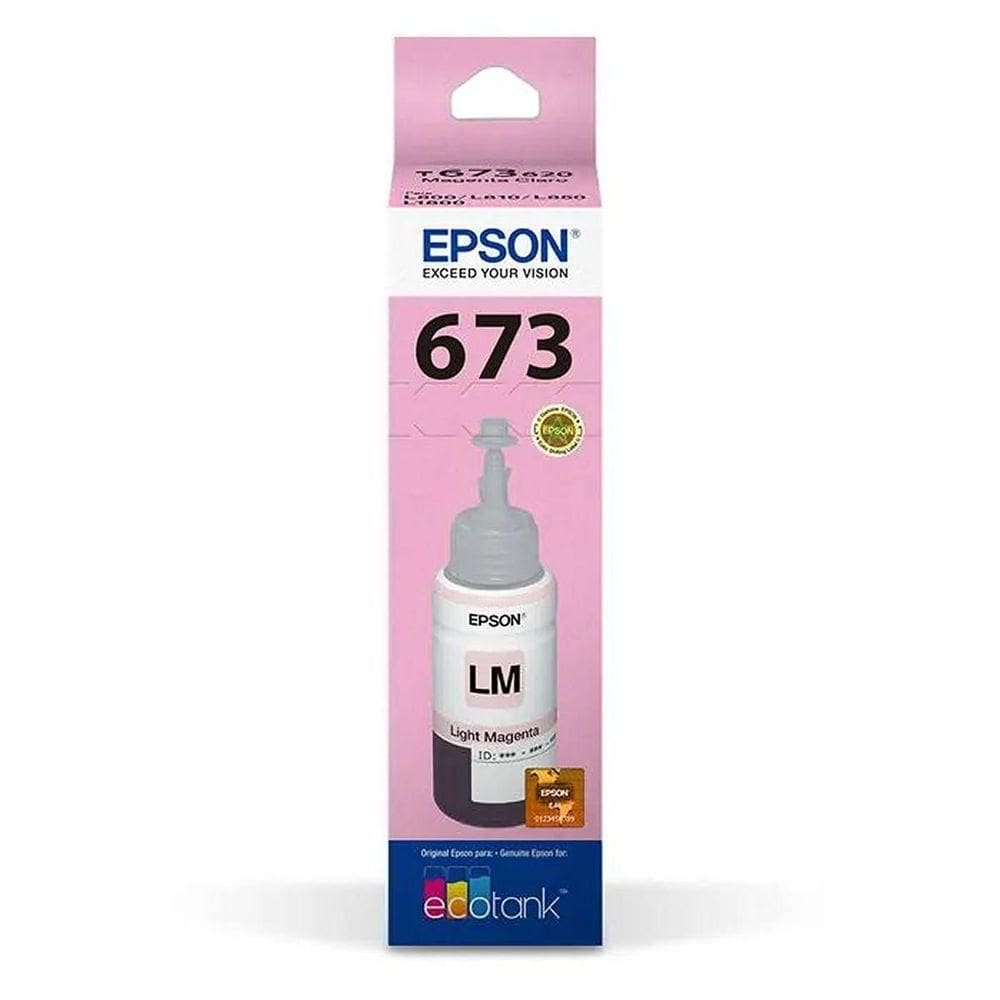 Refil Epson 673 - Magenta Claro - 70ml - T673620al