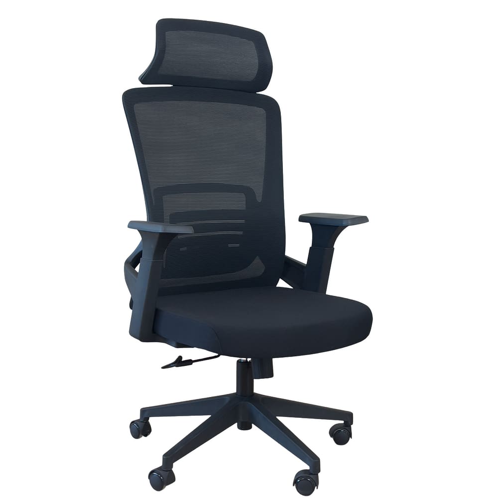 Cadeira Presidente Oficial Comfort Lux Apoio Nuca