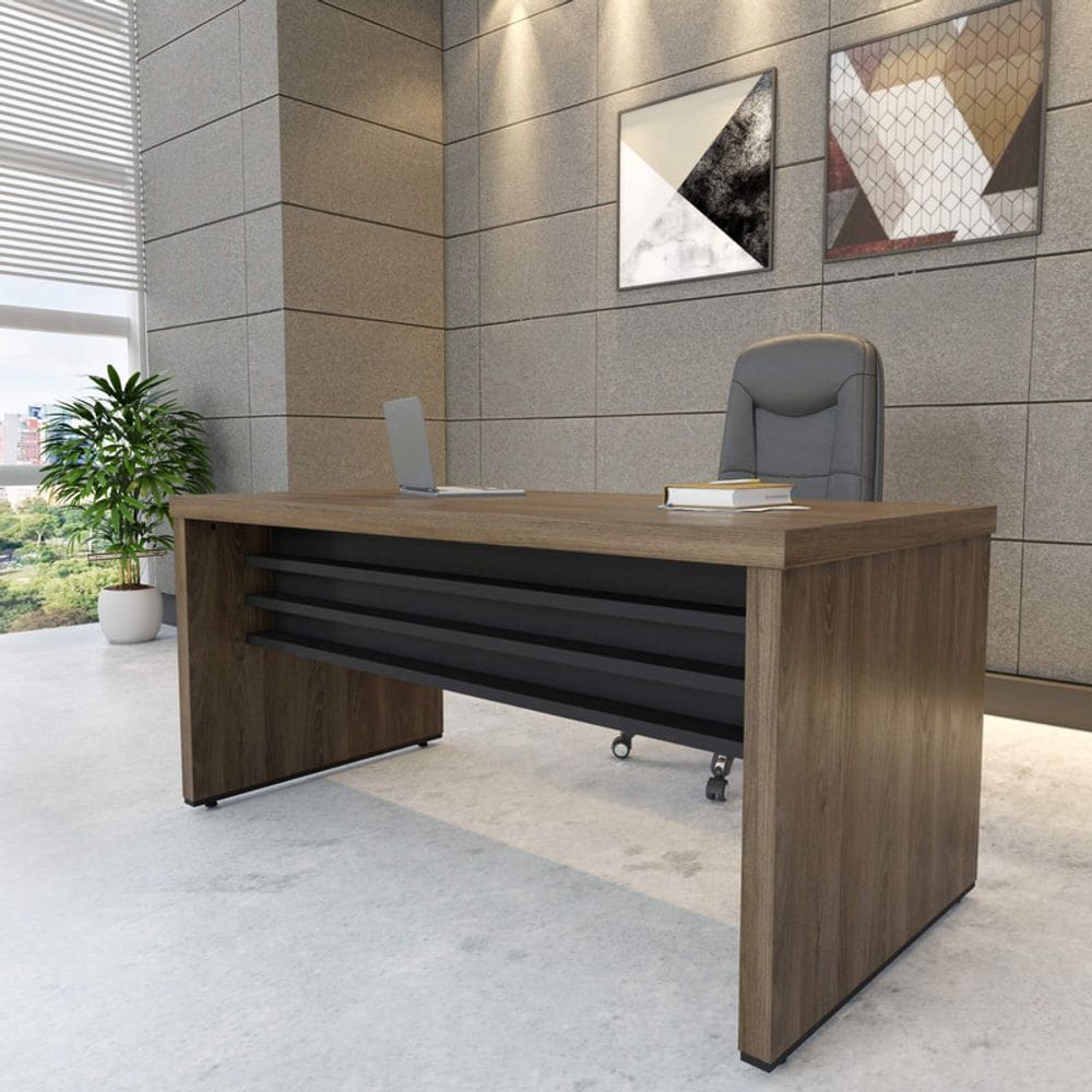 Mesa Tamburato 1400 - Charuto/Preto 6085