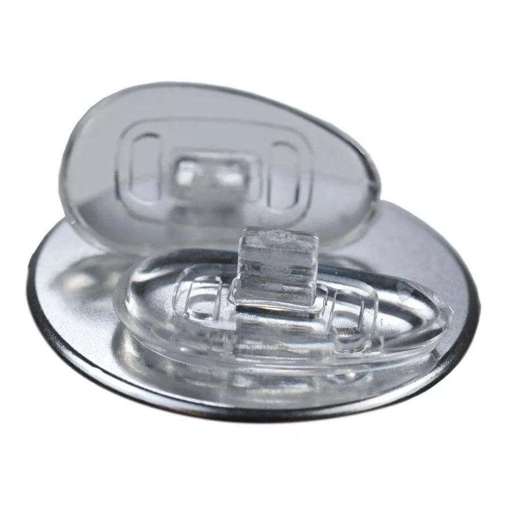 Plaqueta Óculos Silicone Macia Encaixe Parafuso 12 mm