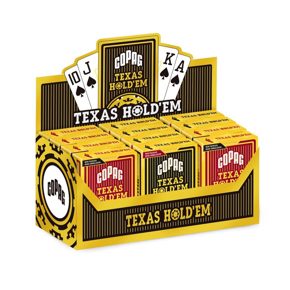 Baralho Texas Hold`em GG Poker Caixa De Dúzia
