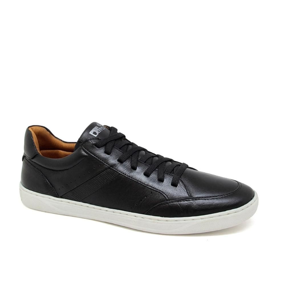 Sapatênis Bilbão Masculino Couro Casual Confortavel