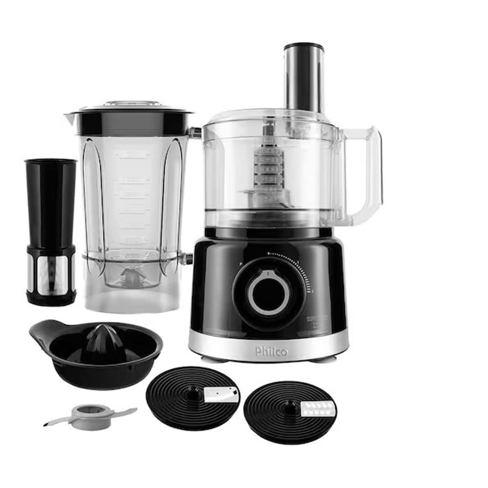 Multiprocessador Pmp1500p Turbo 5 Em 1 1000W Preto Philco 110V