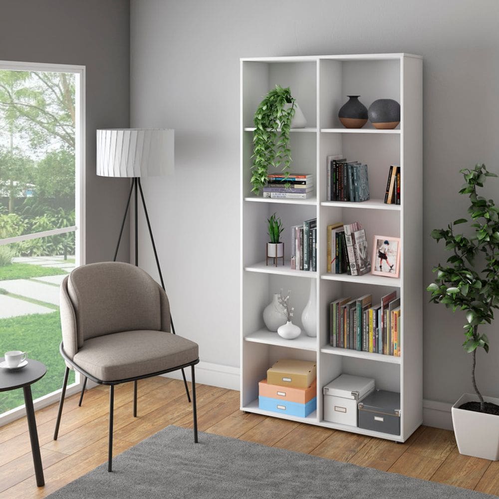 Estante Clean 900 X 1878 - Branco 5333