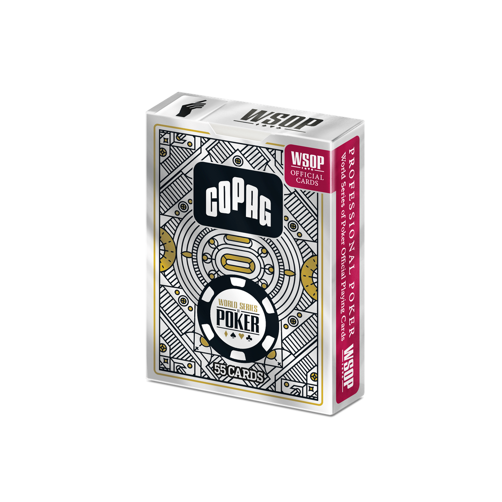 Baralho Wsop Unitário Preto