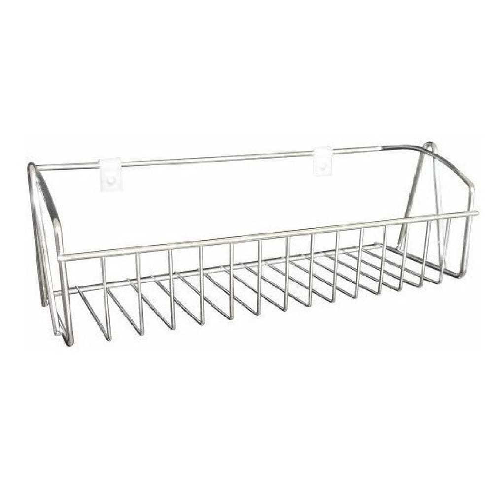Cesto Aramado Multiuso 20x12x11,5cm Aço Cromado Jomer 4084