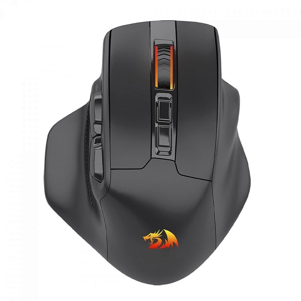 Mouse Gamer Redragon Bullseye Pro, RGB, Wireless, Bluetooth, 26000 DPI, 7 Botões Programáveis, Black