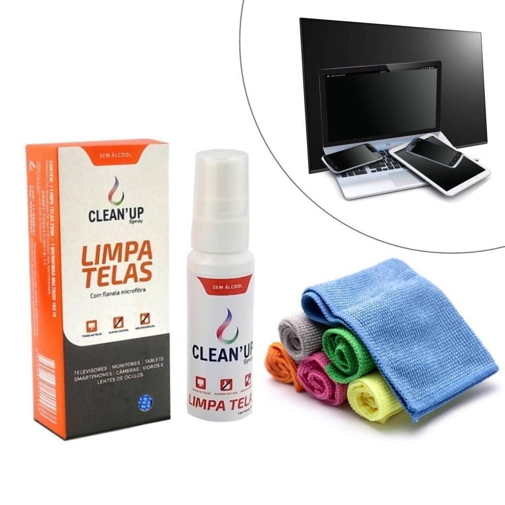Kit 10 Limpa Tela Notebook Tablet Monitor Celular Pelicula