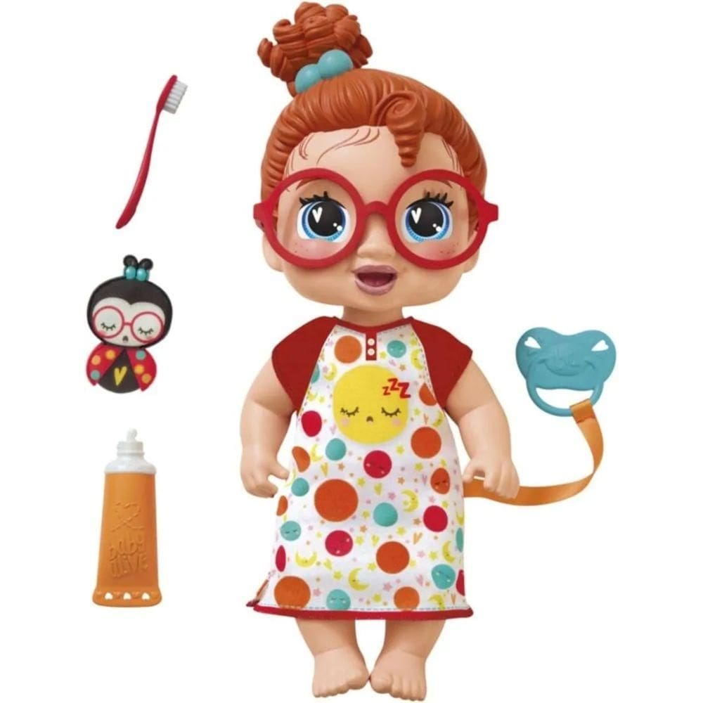 Boneca Baby Alive Ruiva Dottie Pequenos Sonho F9965 Hasbro