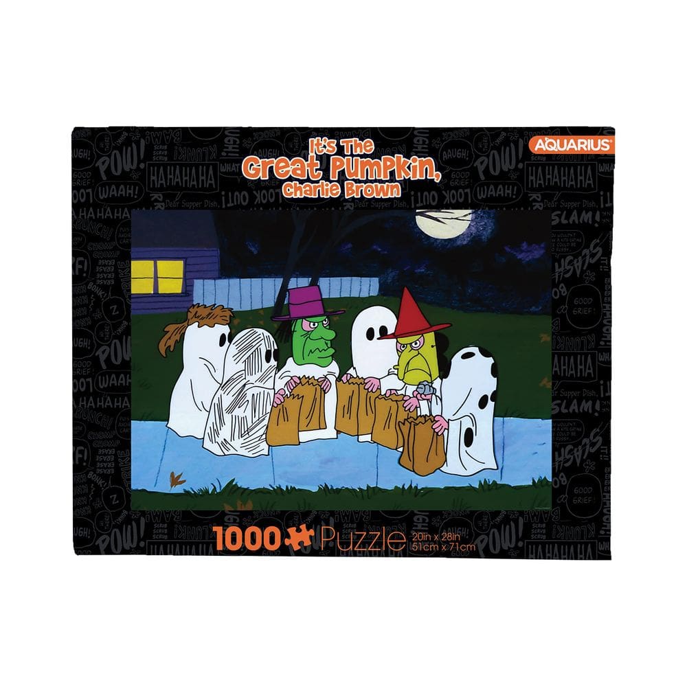 Quebra-cabeça AQUARIUS Peanuts Trick Or Treat 1000 peças