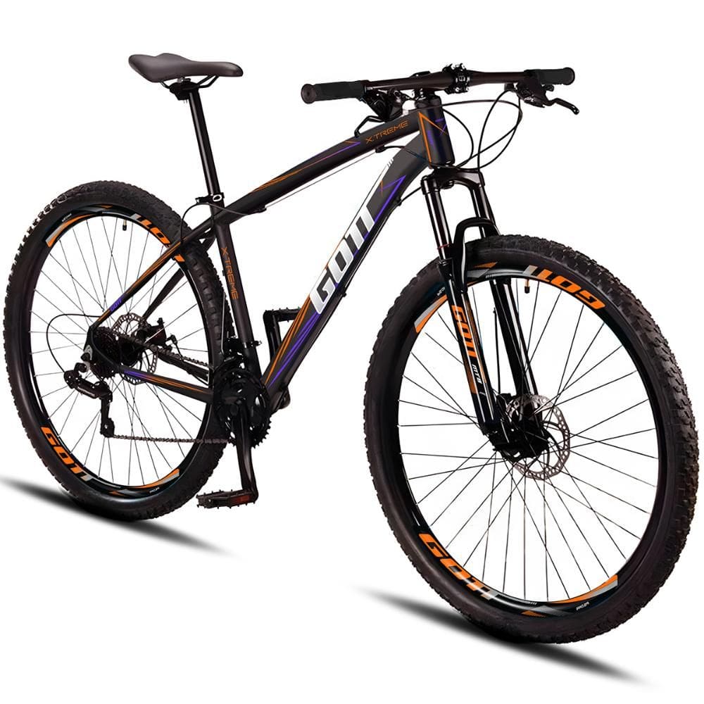Bicicleta Aro 29 Alumínio Gott 24v Traseiro Shimano X-Treme