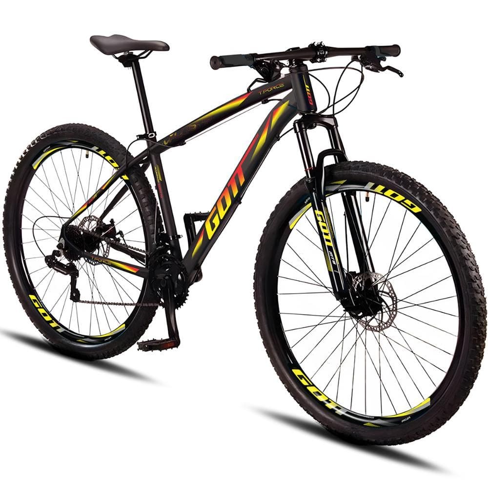 Bicicleta Aro 29 Alumínio Gott 24v Traseiro Shimano T-Force