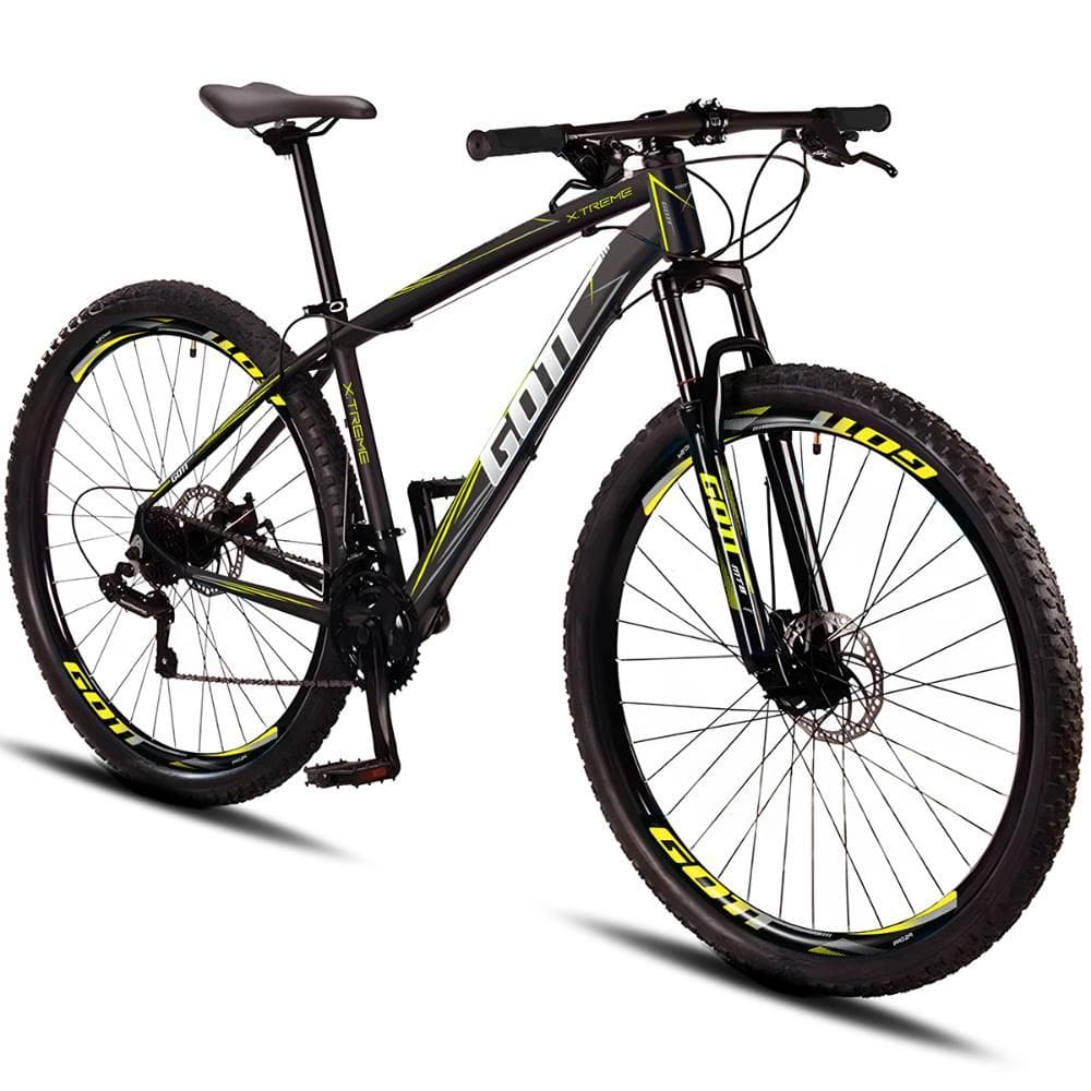 Bicicleta Aro 29 Alumínio Gott 24v Freio a Disco X-Treme