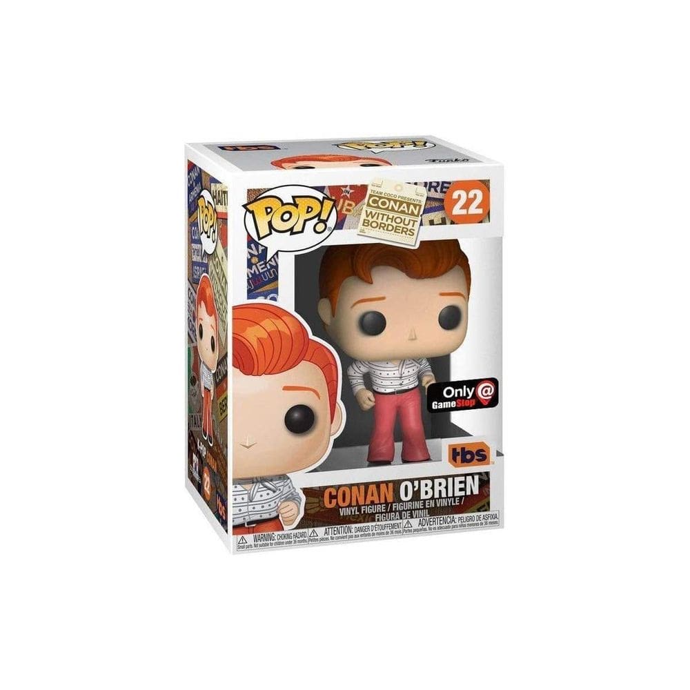 Boneco de ação Funko POP! Conan O`Brien K Conan Sem Fronteiras