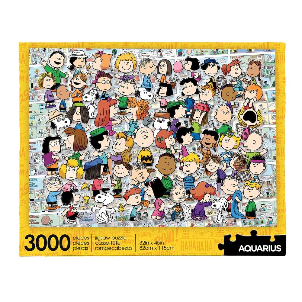Quebra-cabeça Aquarius Peanuts Cast 3000 peças 81x114cm