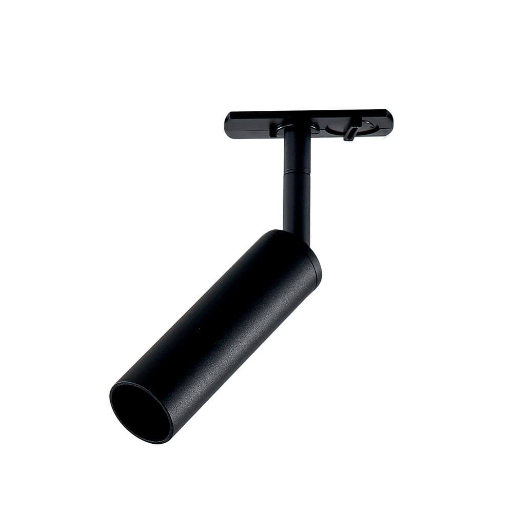 Kit Trilho Taschibra com 3 Spot Track MR11 GU10 Bivolt Preto