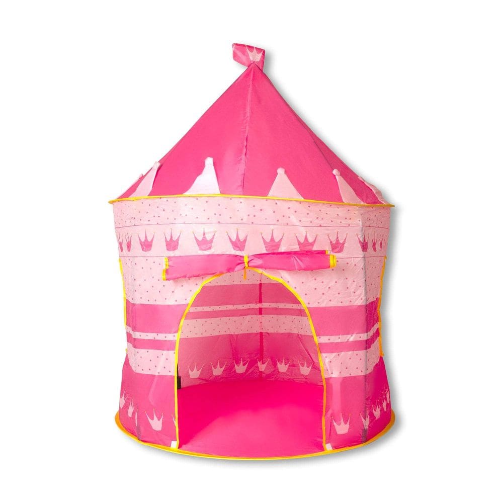Tenda de jogos Toynk Pink Fantasy Castle Princess Kids 54x41 polegadas