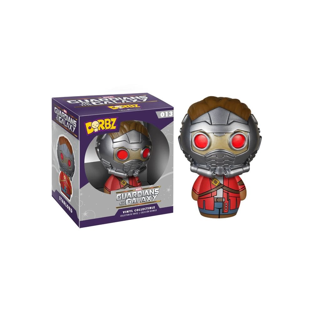 Boneco de ação Funko Dorbz Guardiões da Galáxia Star-Lord