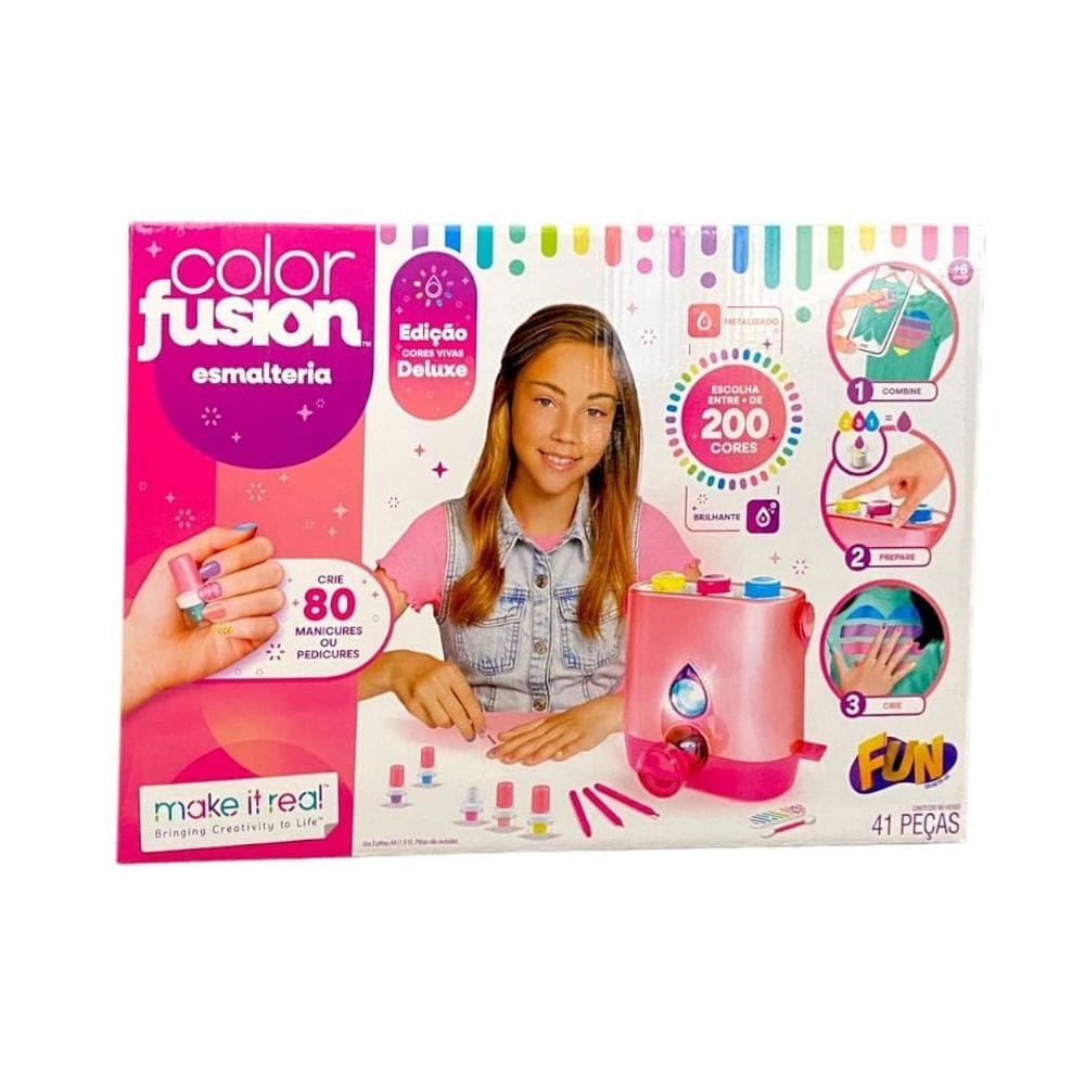 Esmalteria Color Fusion Crie Seu Esmalte Deluxo - FUN F0109-7