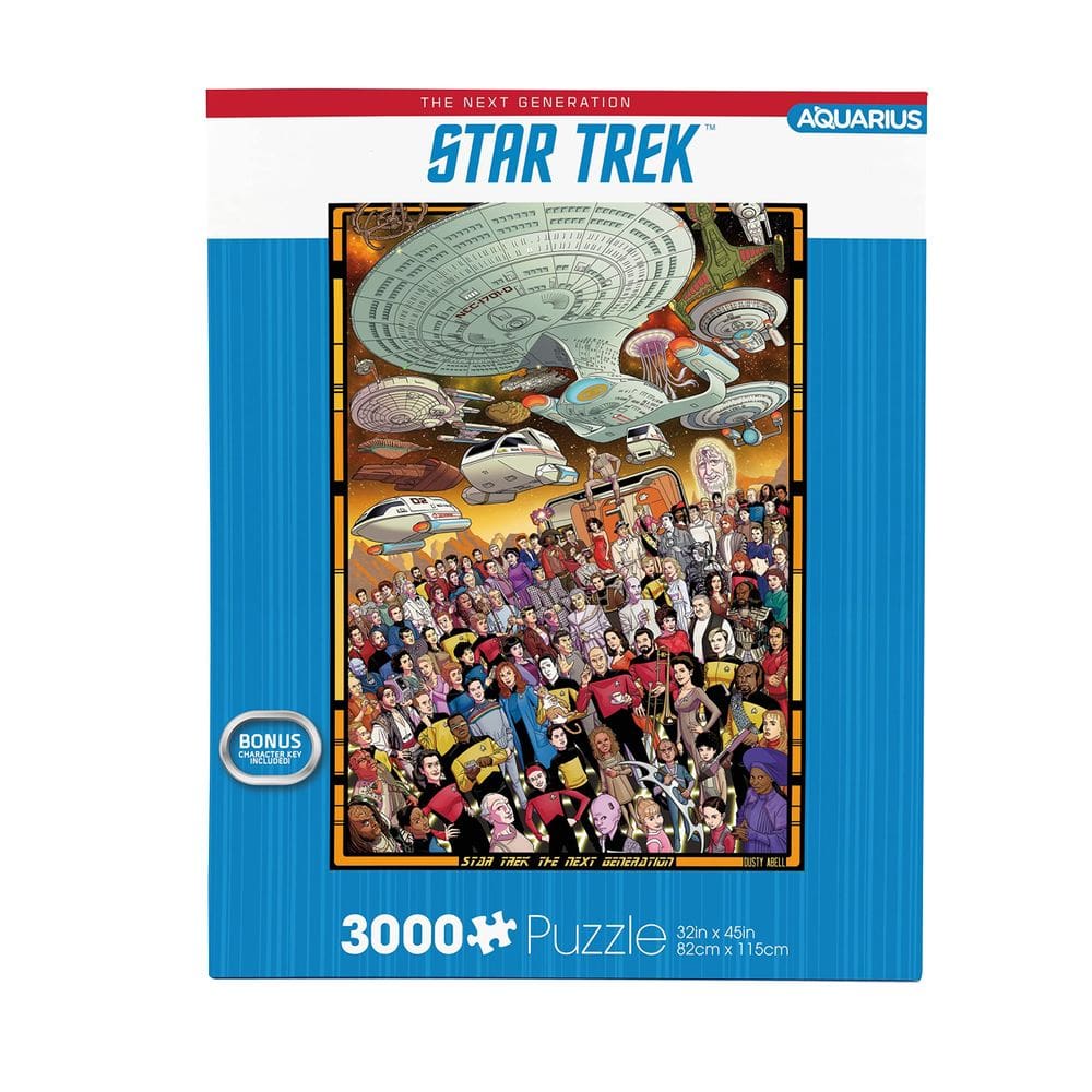 Puzzle Aquarius Star Trek Next Gen 3000 peças oficialmente licenciadas