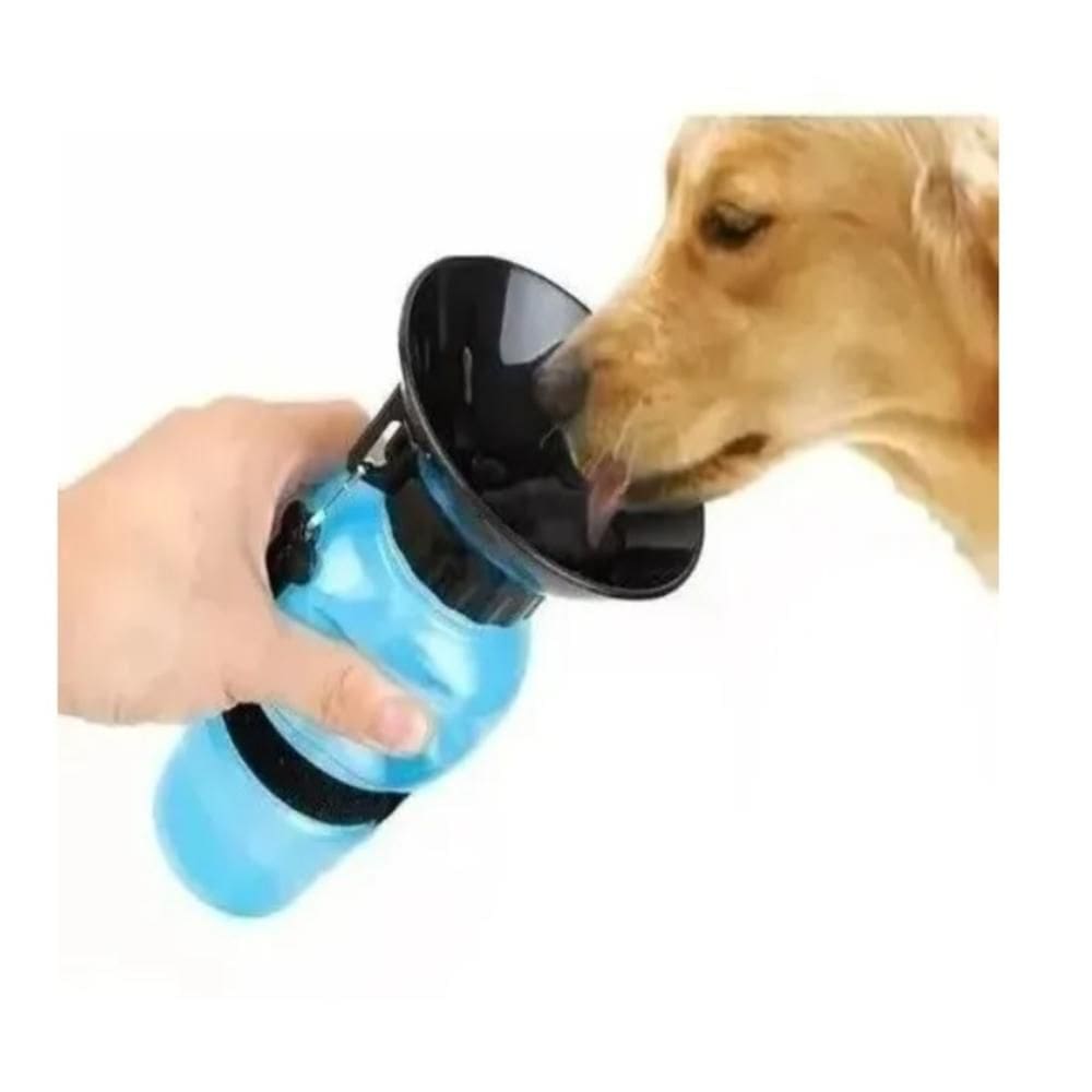 Garrafa Squeeze Cachorro Água Portátil Bebedouro Scuti
