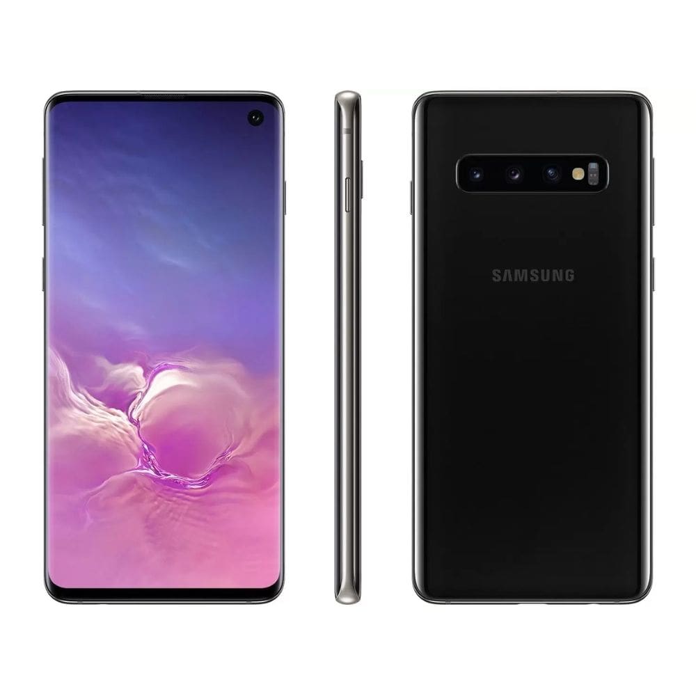Usado: Samsung S10 128 GB Preto - Excelente