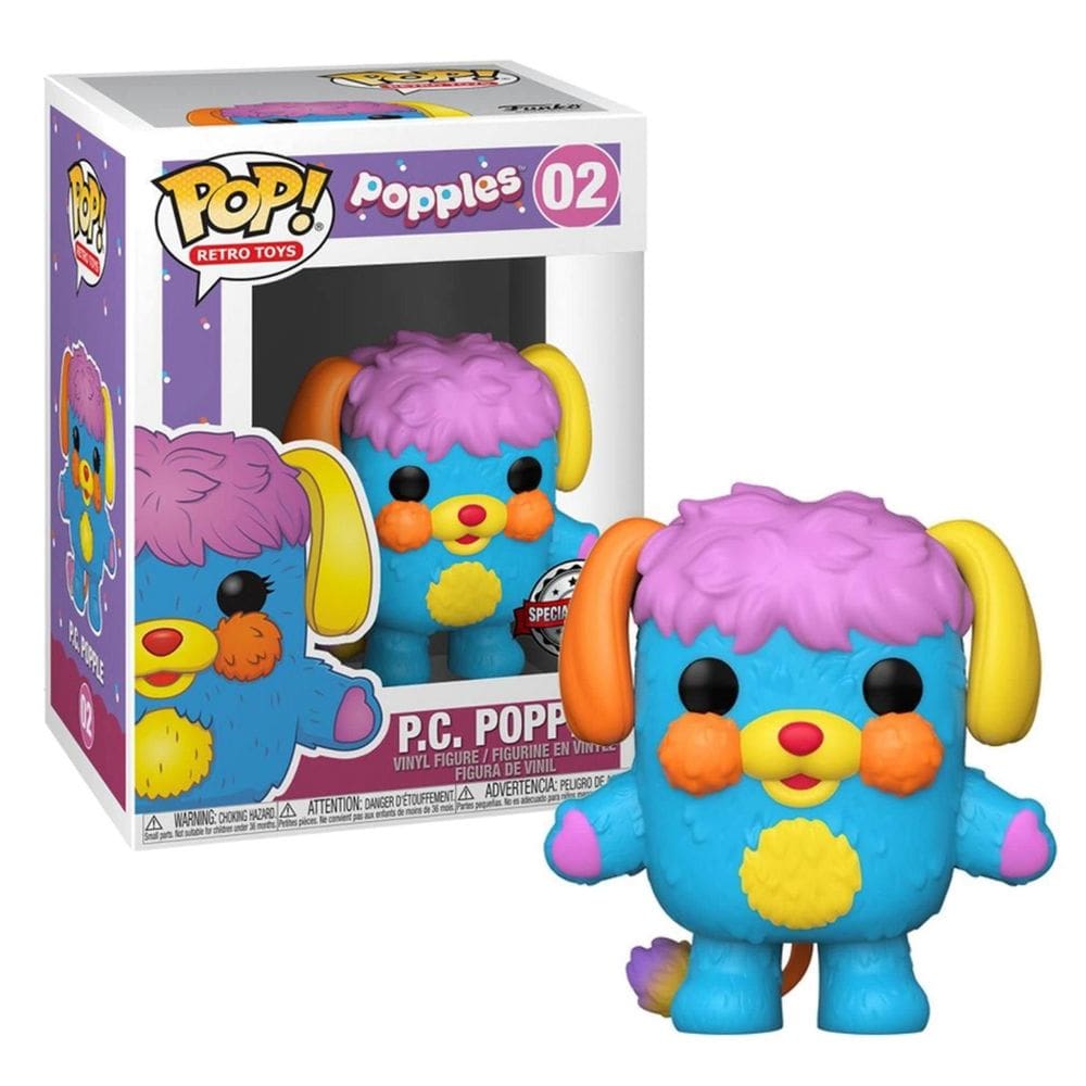Brinquedo de pelúcia POP Popple P.C. Popple 02 Exclusive