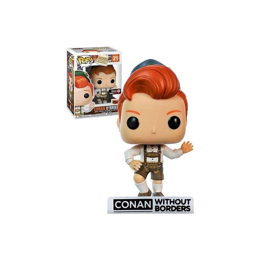 Toy Funko Color Pop Conan O`Brien 2022 para crianças