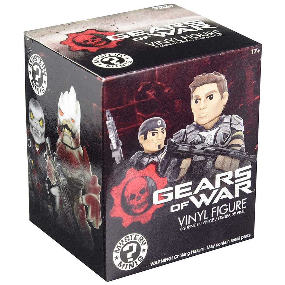 Miniboneco misterioso Funko Gears of War com 7,6 cm de altura