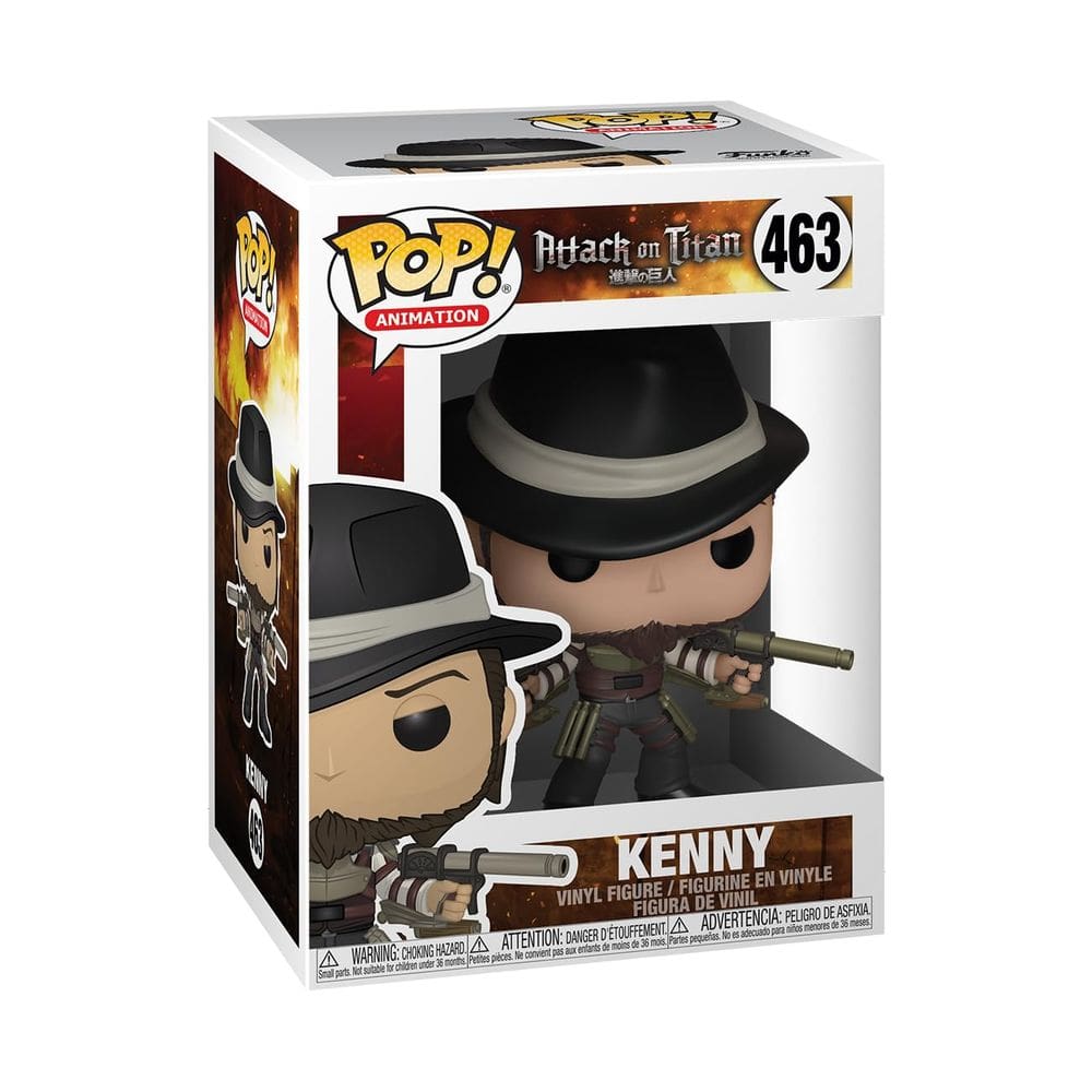 Boneco de ação Funko Pop! Animação Attack on Titan Kenny