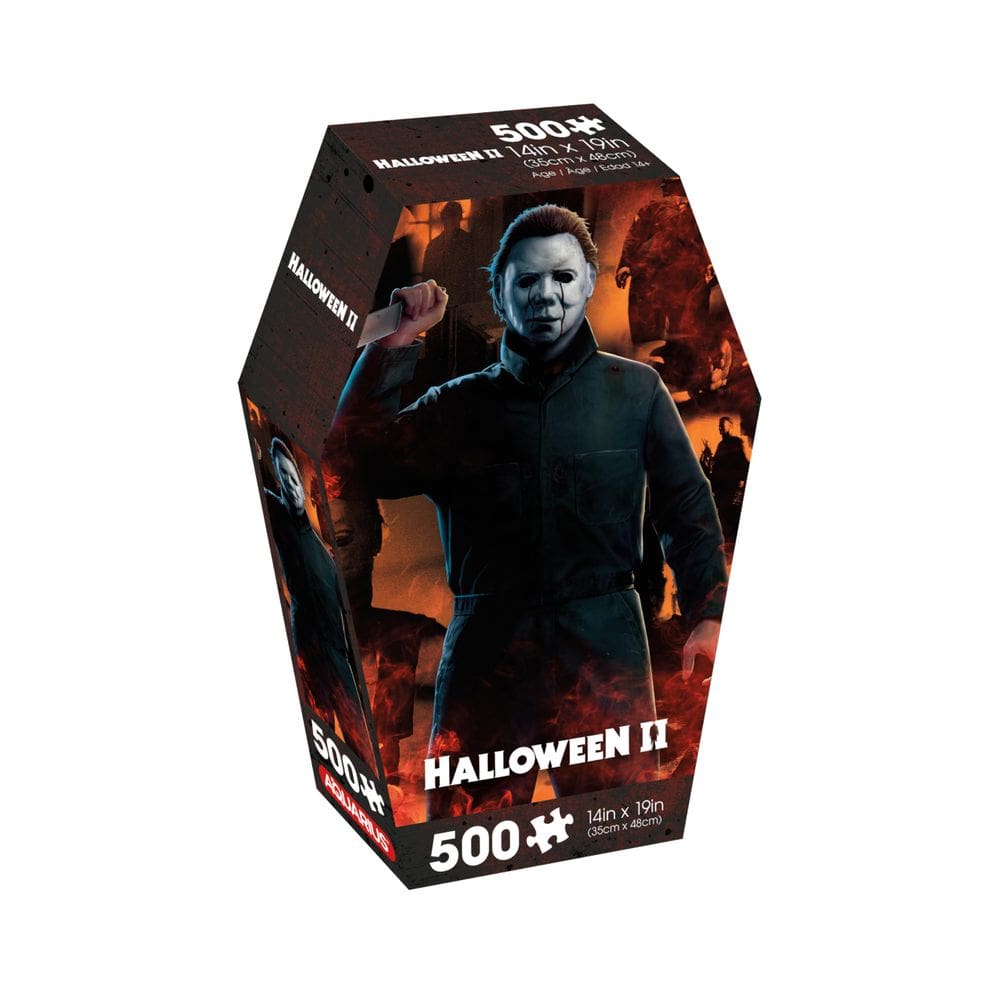 Quebra-cabeça AQUARIUS Halloween II 500 peças 14x19 cm com pôster