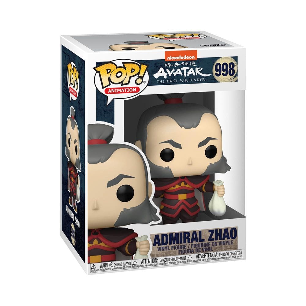 Figura colecionável POP in A Box Animation Avatar Admiral Zhao