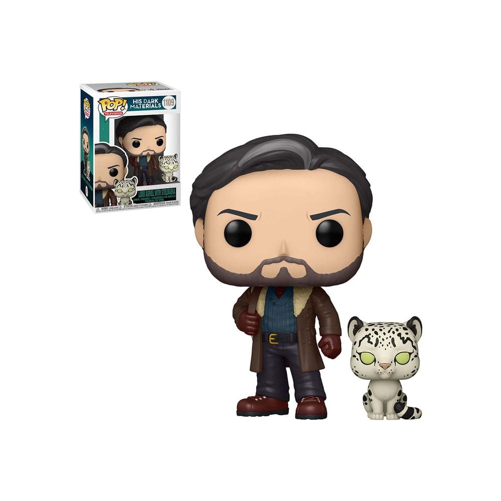 Brinque Funko Pop! & Buddy His Dark Materials Asriel com Stelmaria
