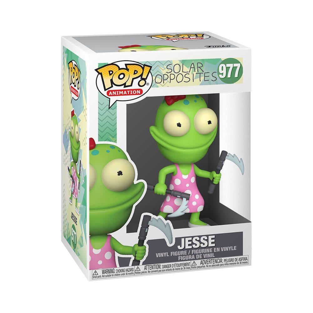 Funko Pop! Animação Solar Opposites Jesse Toy