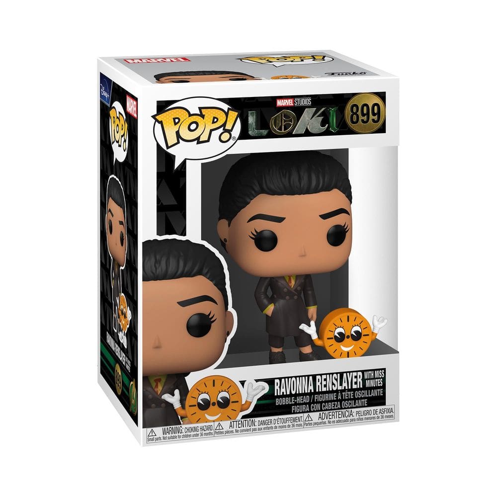 Funko Pop! e Buddy Loki Ravonna com boneco de brinquedo Miss Minute