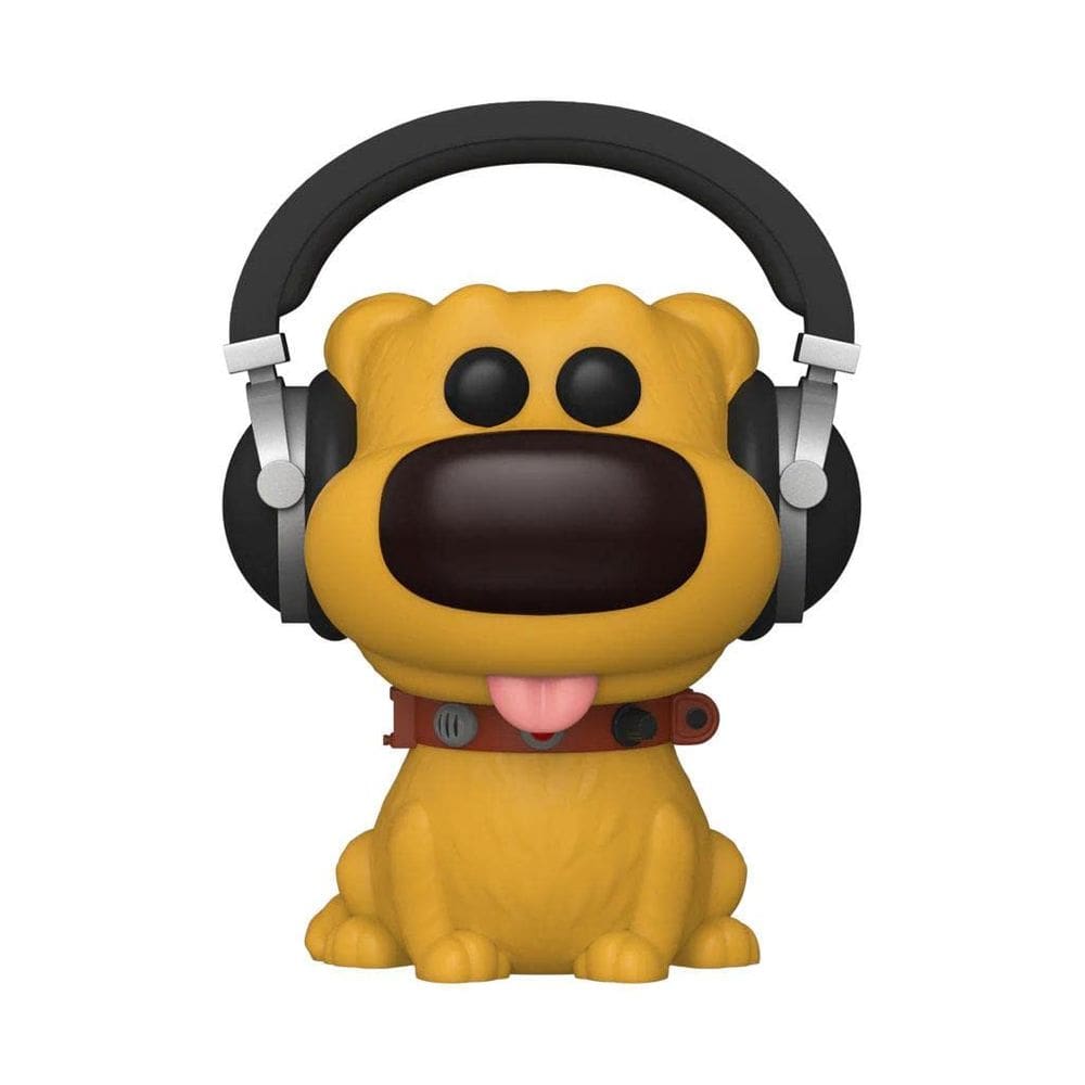 Estatueta de vinil Funko Dug Days POP! Disney Dug com fones de ouvido de 9 cm