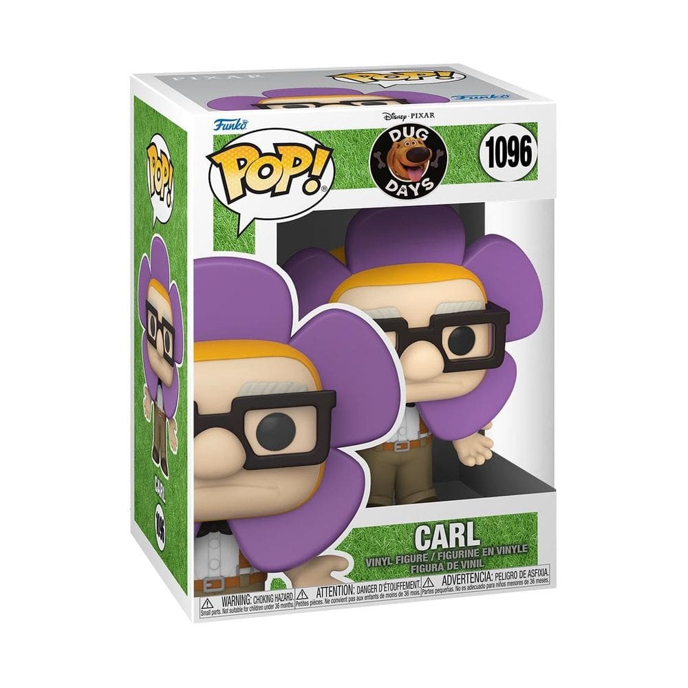 Boneco colecionável Funko Pop! Disney Dug Days Carl 9,5 cm